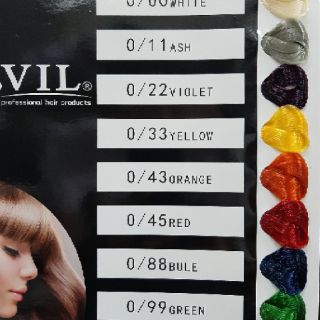Màu Nhuộm tóc VIILL 100ml.