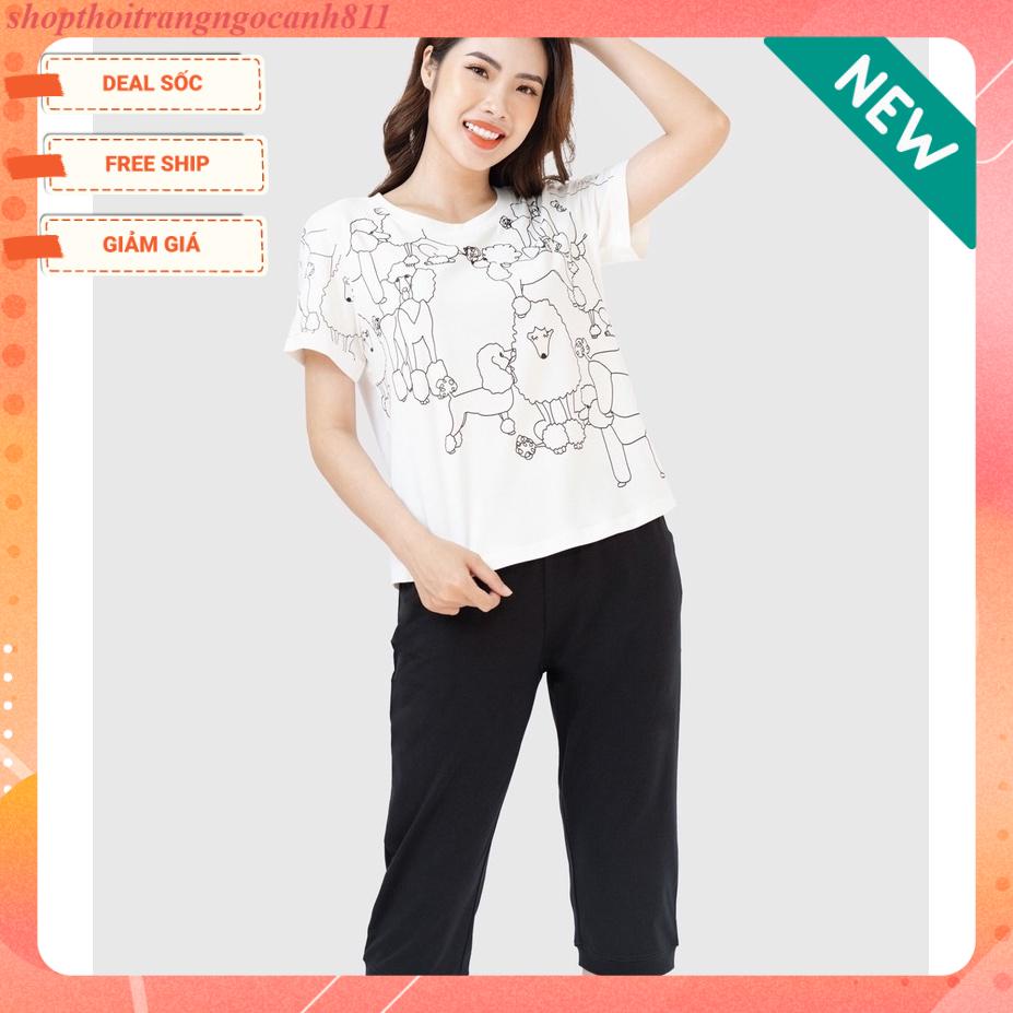 Bộ cộc tay quần ngố cotton Winny 21328