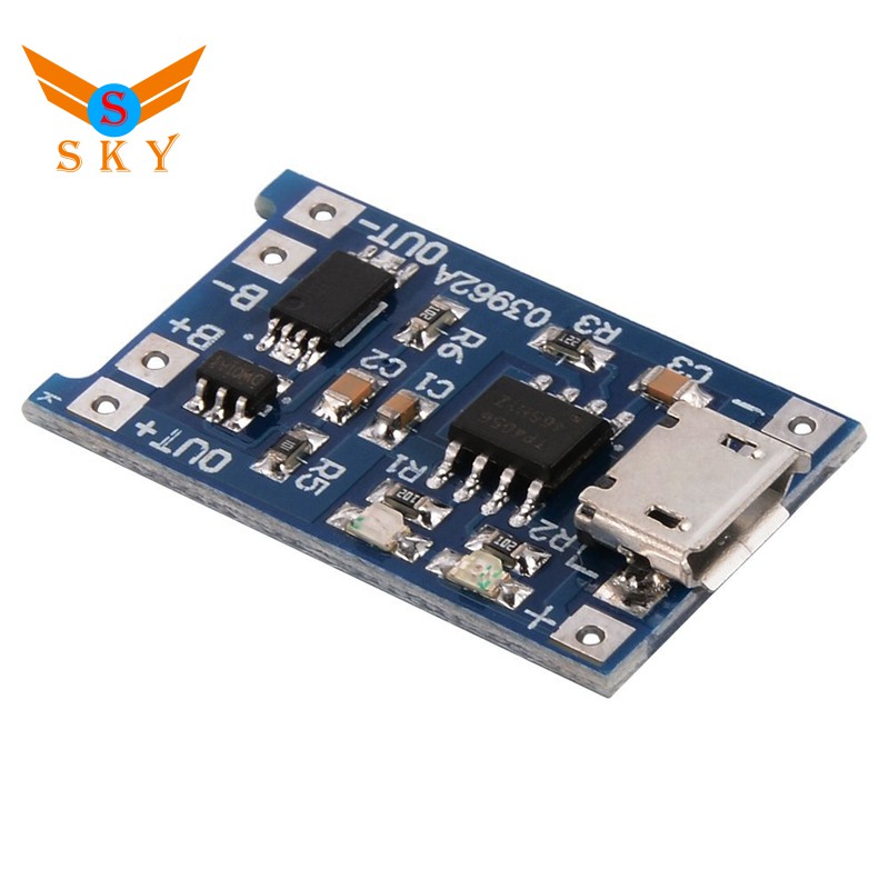 5 pcs 1A 5V MicroUSB for TP4056 Lithium Battery Power Charger Board ule TE420 Shopee Việt Nam