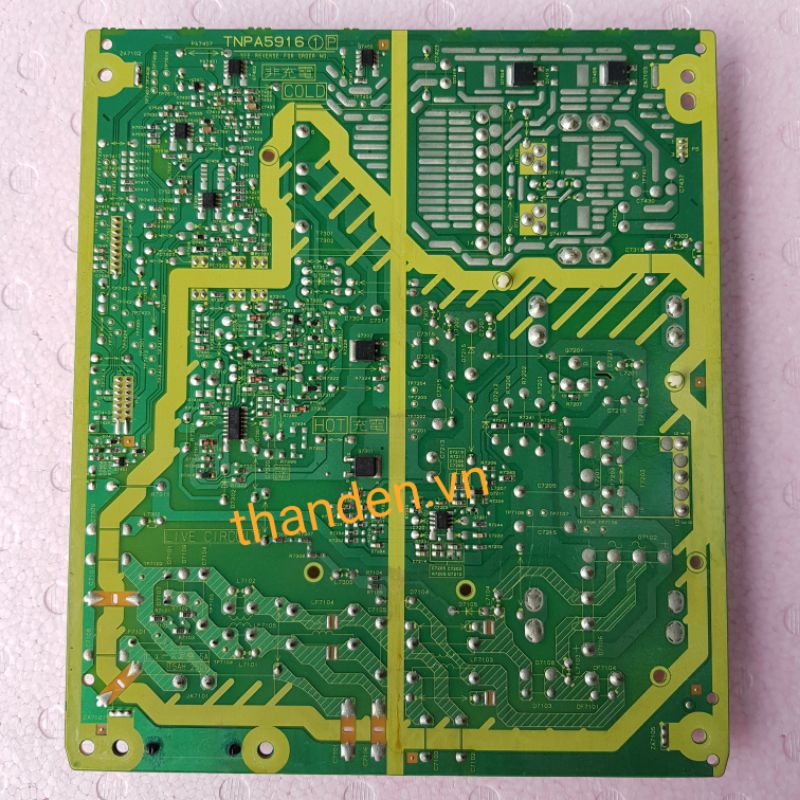 Bo mạch nguồn tivi panasonic model 42A400v 43DS600 43D410 49D410 49DS630