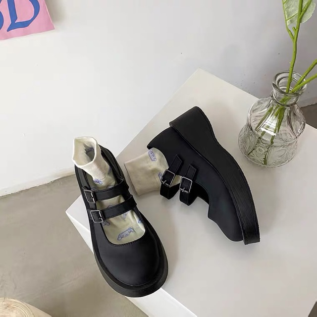 L14 Giày Lolita đế cao nữ sinh Nhật Bản 2021 | BigBuy360 - bigbuy360.vn
