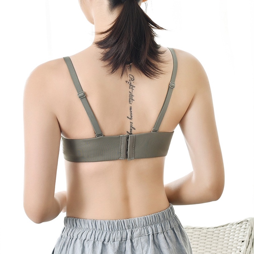 Áo Ngực Mút Dày Có Gọng Khoét Ngực Hình Chữ V Tạo Khe Siêu Nâng Ngực DAN L&amp;U A17