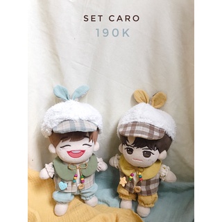 Outfit doll 15cm 20cm idv - set caro