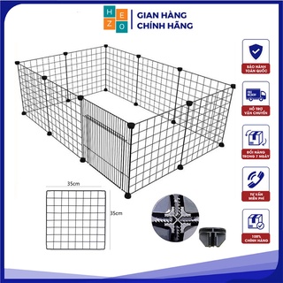 Tấm lưới sắt vuông. Tấm lắp ghép đa năng, lắp tủ, giá sách, chuồng nuôi thú cưng siêu tiện lợi. Lắp ghép dễ dàng