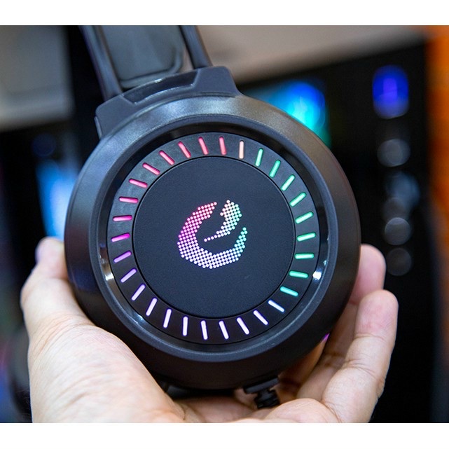 Tai nghe Gaming JRS - M1 , tai nghe chụp tai có mic Jack Cắm USB âm thanh 7.1 bass cực hay