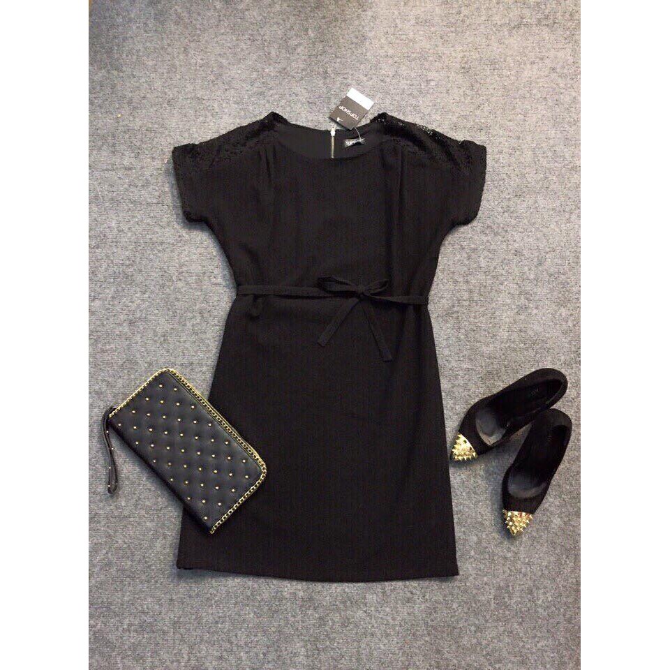 Váy suông Topshop phối ren