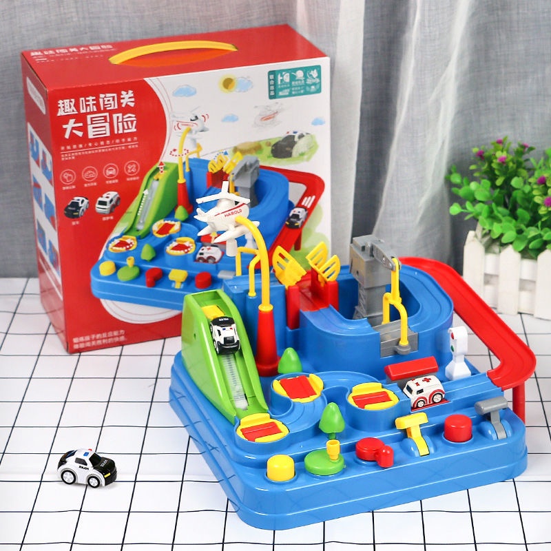 Bộ Đồ Chơi Xe Hơi Cảnh Sát Vui Nhộn Dành Cho Bé 1-6 Tuổi