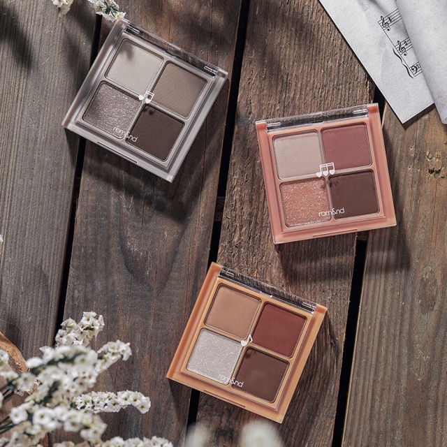 [2 Màu Mới Milk Series] Bảng màu mắt 4 ô Romand Better Than Eyes (Có Sẵn) | BigBuy360 - bigbuy360.vn