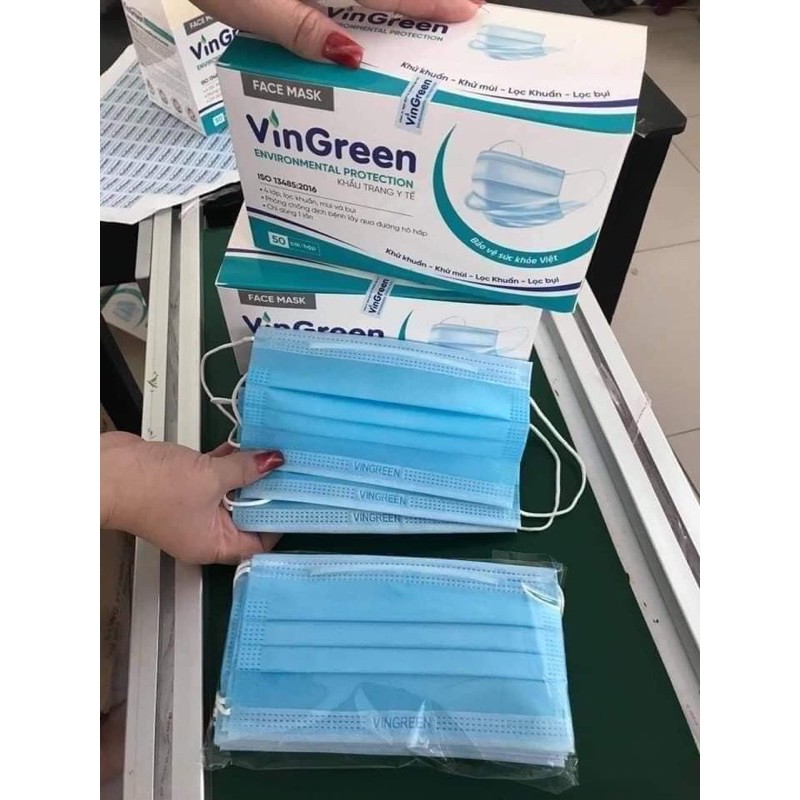 KHẨU TRANG 4Lớp VINGREEN