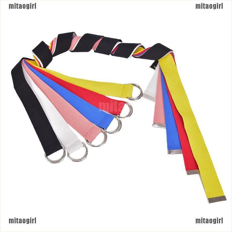Thắt Lưng Vải canvas nylon Khóa Chữ D Thời Trang Cho Nam Nữ
