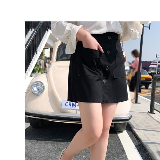 Quần váy kaki chữ A big size nhập khẩu size lớn 70-100kg
