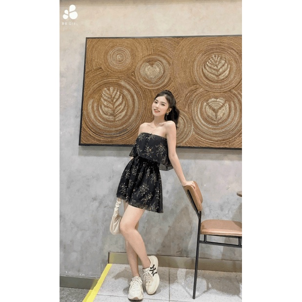 Jum Nữ Phối Hoa Chất Voan Hàn Lót Lụa Mặc Đẹp Tôn Dáng [NEW UNISEX]