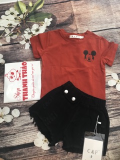 Quần Short Kaki bé gái