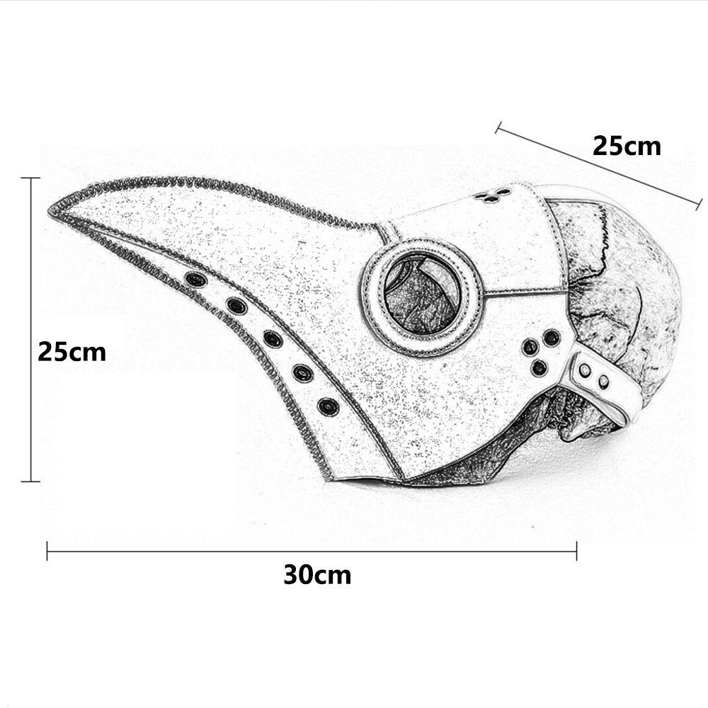 SUENIN Bộ Đồ Hóa Trang Bác Sĩ Steampunk Độc Đáo