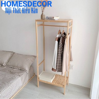 [GIÁ HỦY DIỆT]TỦ QUẦN ÁO TREO ĐỒ GỖ CAO SU 60x150 cm