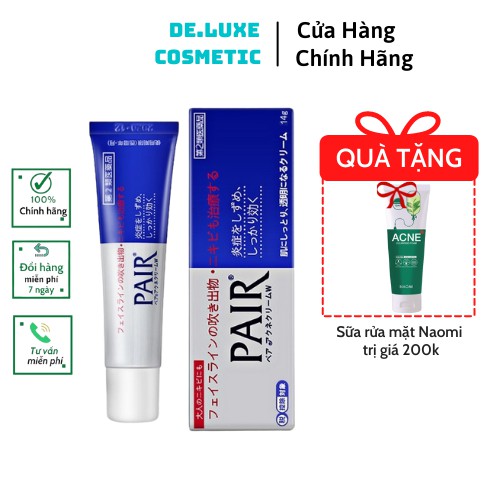 Kem ngừa mụn Pair Acne W Cream Nhật Bản - Kem mụn PAIR Nhật Bản 24gr sạch mụn chỉ trong 7 ngày | BigBuy360 - bigbuy360.vn