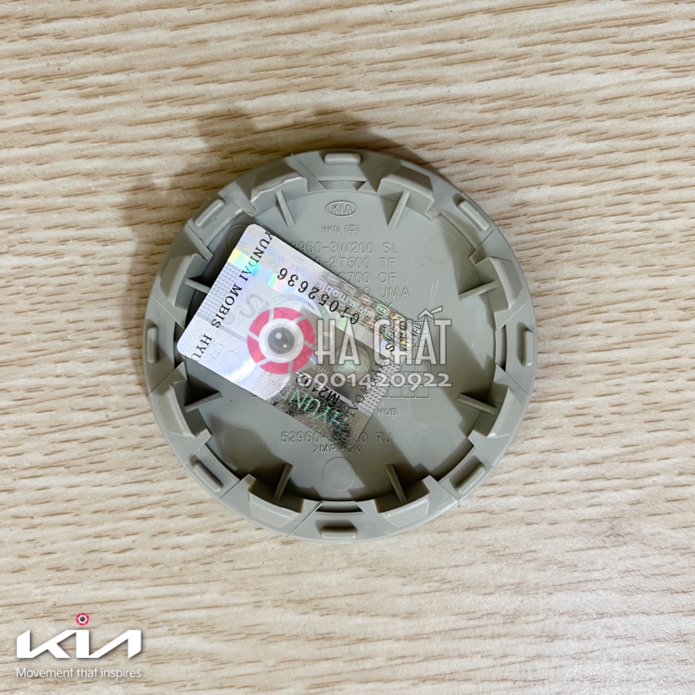 Logo ốp chụp lazang cho xe Kia Morning Cerato K3 ... Chính Hãng HYUNDAI MOBIS Hàn Quốc