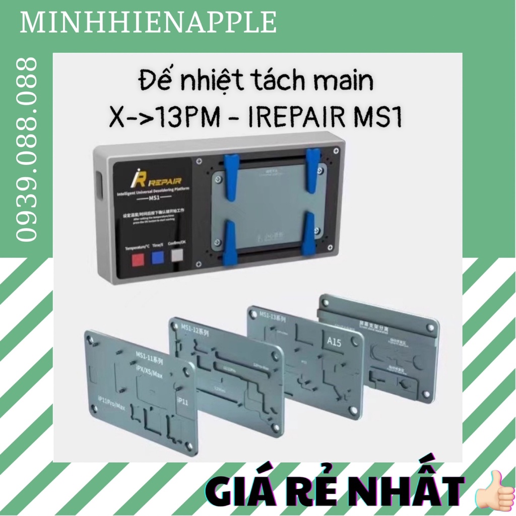 ĐẾ NHIỆT TÁCH MAIN X-13PM iRepair MS1