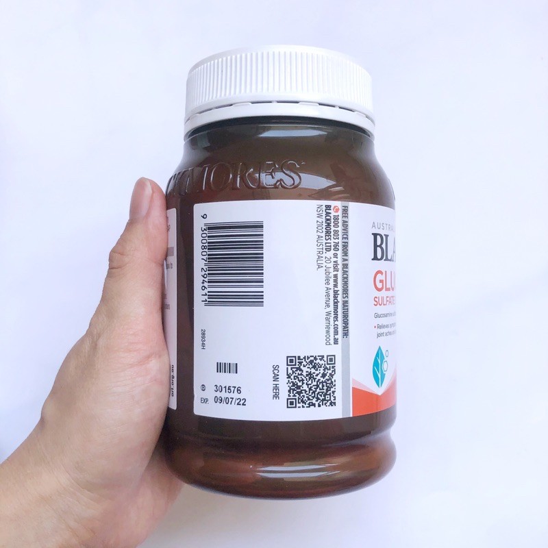 Blackmores Glucosamine One a day 1500 180 viên
