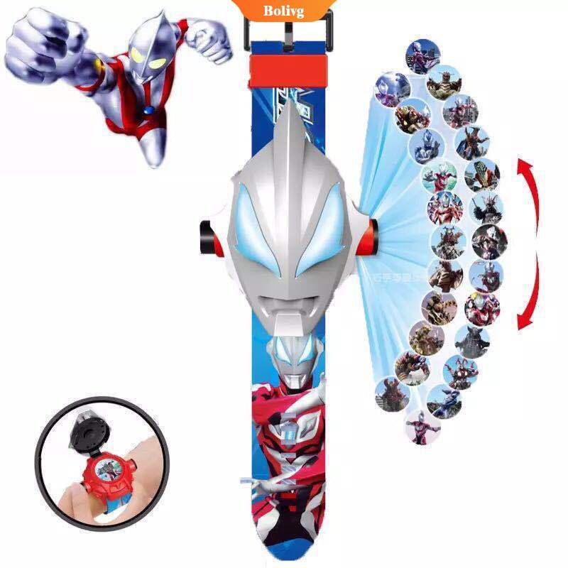 Đồng Hồ Điện Tử Chiếu Hình Hoạt Hình 3D 2 Lightning McQueen Cho Trẻ Em