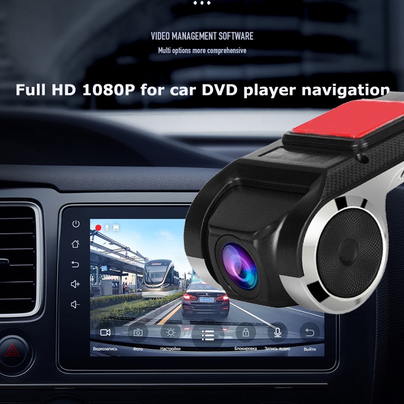 Camera Hành Trình DVR ADAS 1080P Hỗ Trợ Quay Đêm Độ Phân Giải 1080P