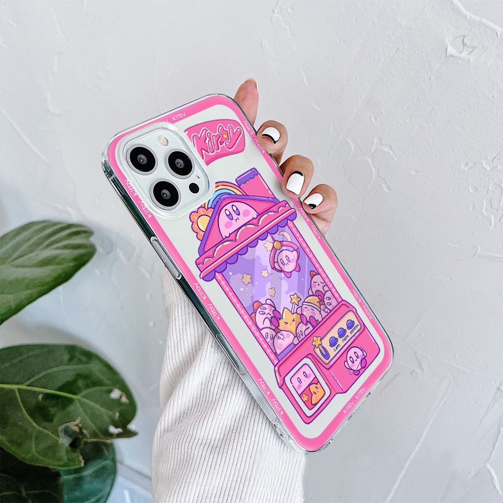 Ốp Điện Thoại Tpu Dẻo Họa Tiết Game of Kirby Cho iPhone 11 12 13 pro max XS X XR XSMax 7 8 6 6s plus 5 4 SE 2020
