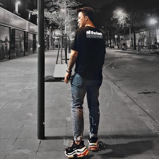 Áo thun Form rộng tay lỡ, nam, nữ - All The Basic SIGNATURE SS1 - BASIC TEE OVERSIZE (V109)