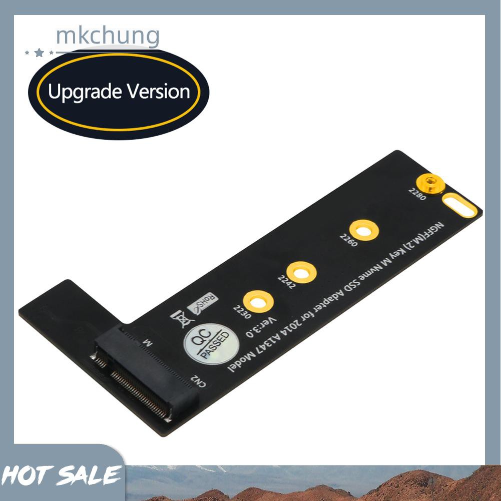 Mạch Chuyển Đổi M.2 Ngff Nvme M-Key Ssd Cho Macbook Mini A1347 Mẫu 2014