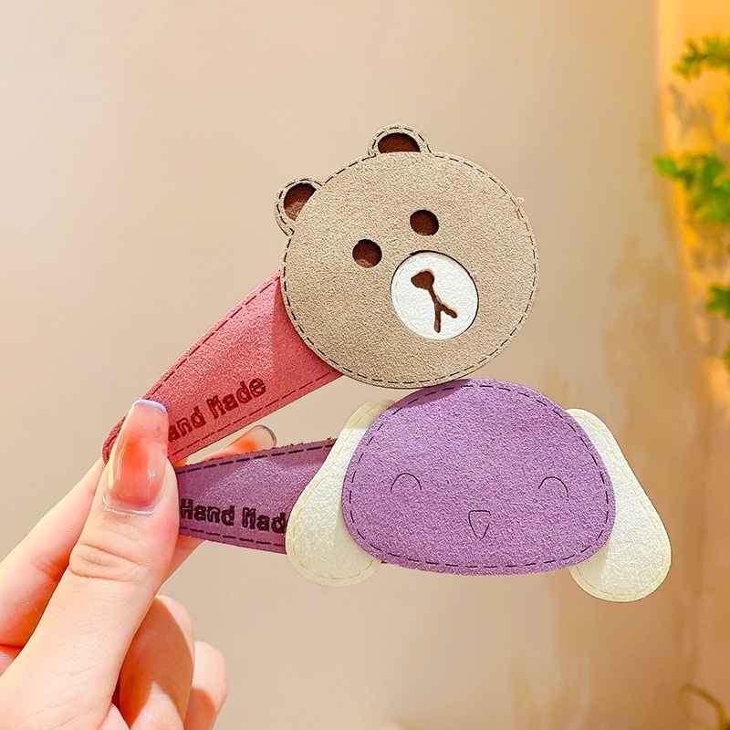 Kẹp Tóc Mái Lớn Họa Tiết Hoạt Hình Dễ Thương Cho Bé