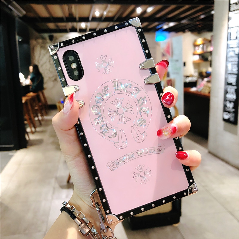 Ốp điện thoại kèm dây đeo thời trang sang trọng cho IPhone 6/6S 6plus/6splus 7/8 7Plus/8Plus X