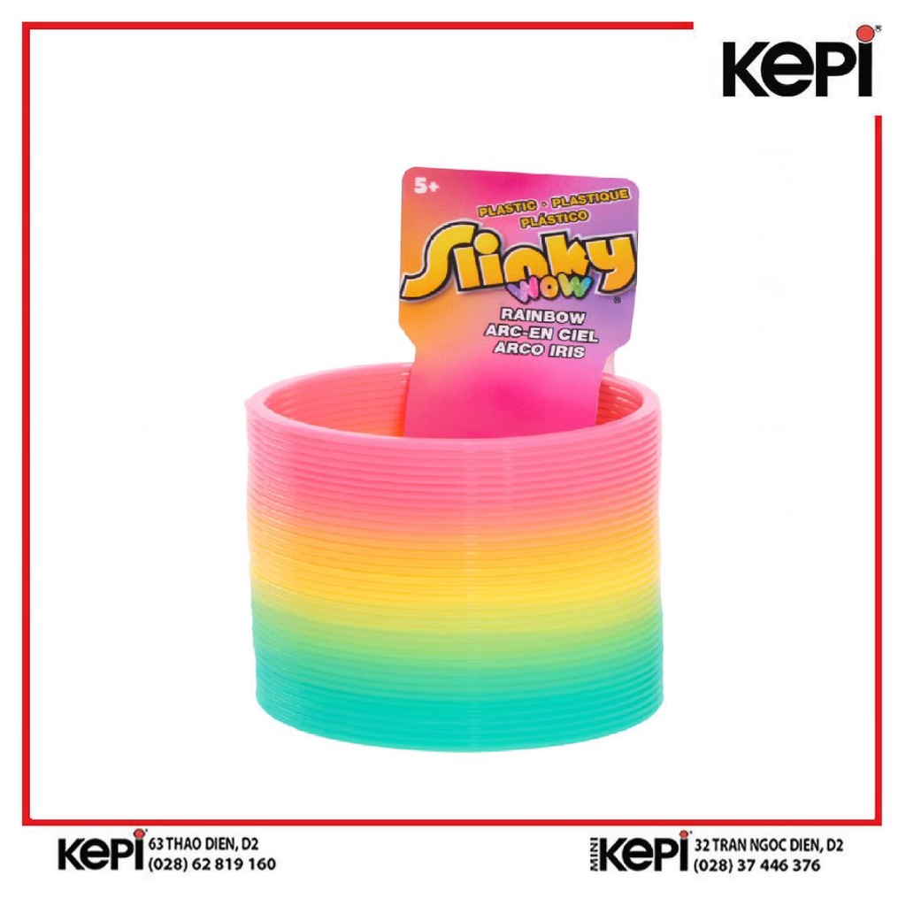 Lo Xo Đàn Hồi Slinky Cầu Vồng /Slinky Rainbow D7cm