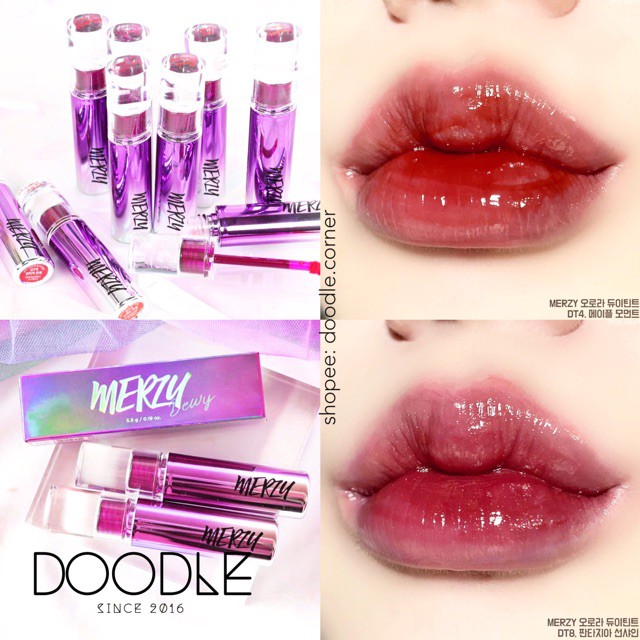 Son Merzy Aurora Dewy Tint (Vỏ tím) | BigBuy360 - bigbuy360.vn