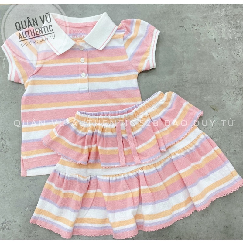 SET VÁY POLO BÉ GÁI NEXT AUTHENTIC
