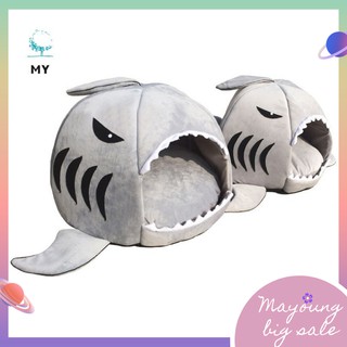 Nhà nhồi bông hình cá mập dễ thương dành cho thú cưng