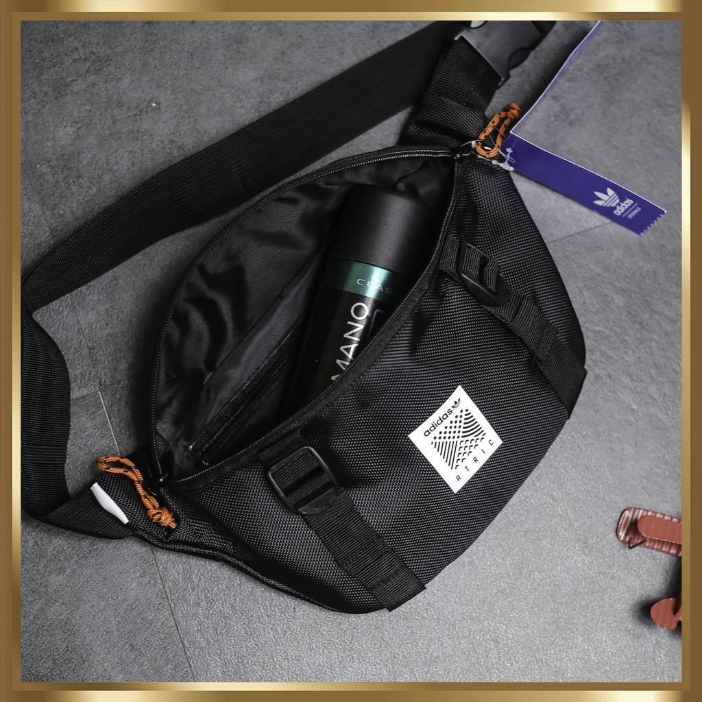 Túi Đeo Chéo Nam Nữ Atric Black Bum Bag Thời Trang Cá Tính | BigBuy360 - bigbuy360.vn