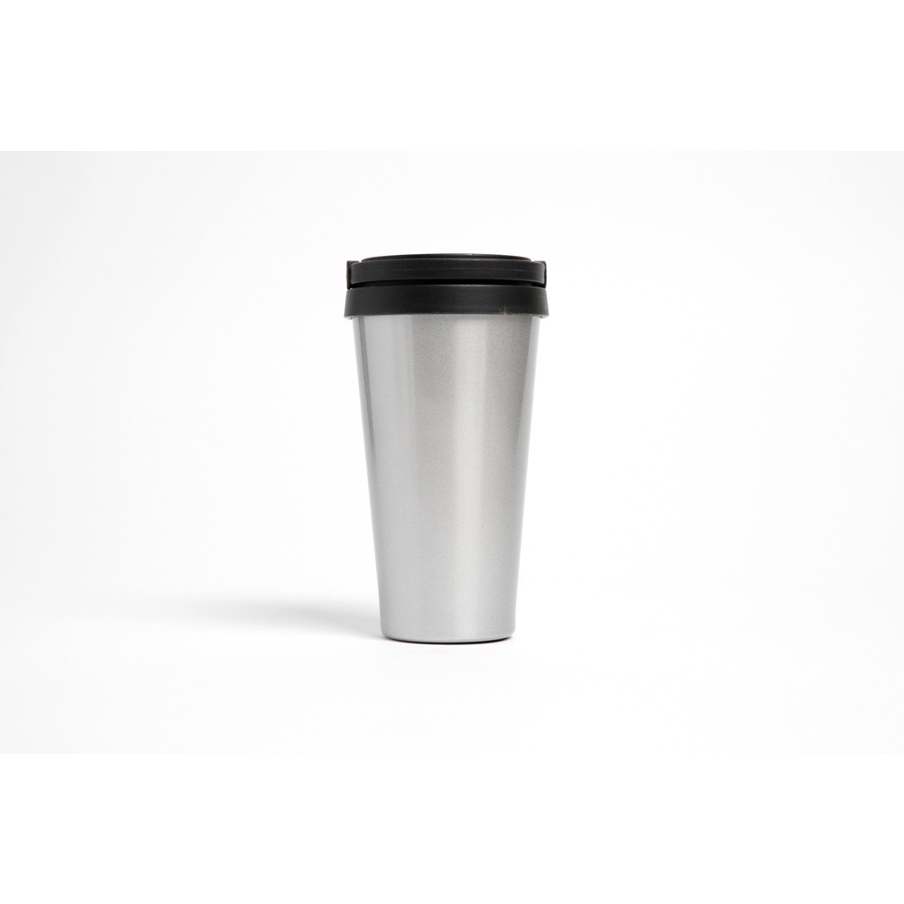 Bình Uống Nước Tumbler ARTBOX Hàn Quốc Thiết Kế Nắp Có Tay Cầm Màu Bạc
