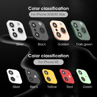 Ốp Điện Thoại Bảo Vệ Camera Bằng Hợp Kim Nhôm Cho compatible for iPhone X XS MAX XR iPhone 11 Pro