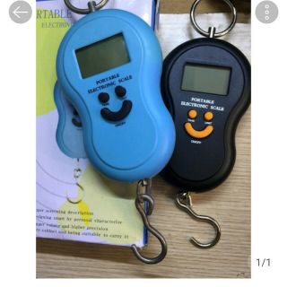 Cân điện tử  cầm tay hình mặt cười 50kg