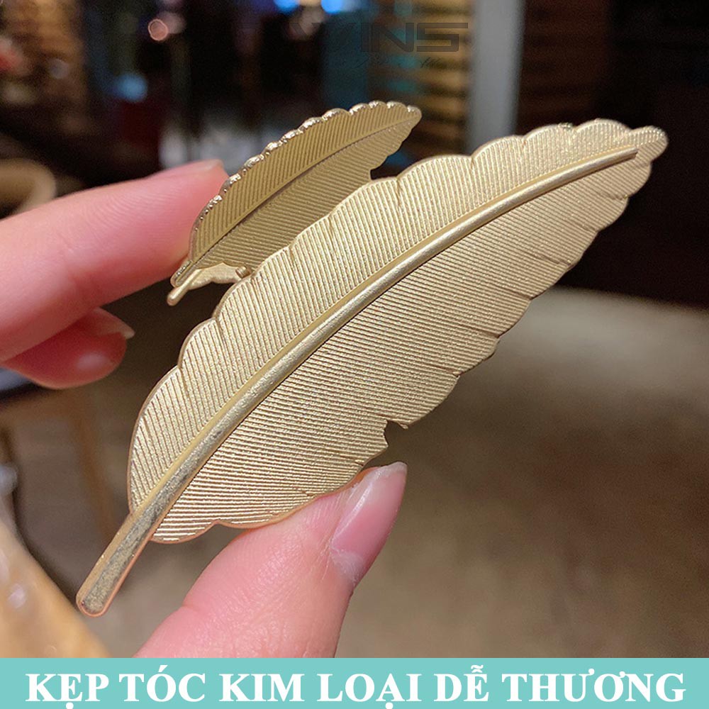 Kẹp tóc kim loại nhiều hình SK112 sang trọng, dễ thương, xinh đẹp phong cách Hàn Quốc làm phụ kiện tóc cho nữ