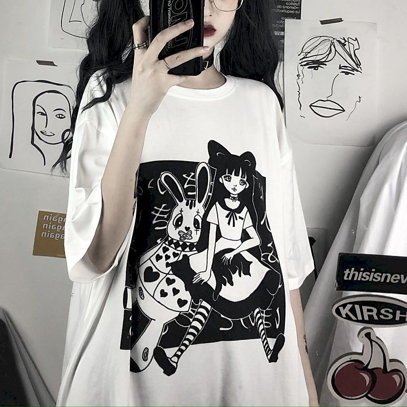 Áo thun tay lỡ form rộng unisex Tiger.86 AFR64
