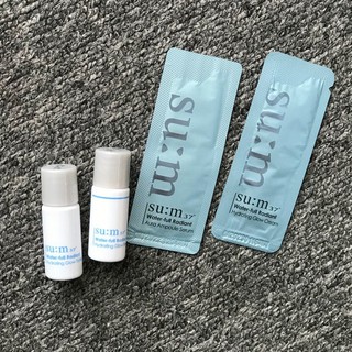 [AUTH] SET DƯỠNG ẨM TRẮNG DA SU:M37 WATER FULL RADIANT