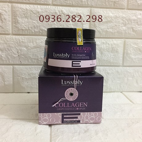 HẤP LUSSTALY COLLAGEN VITAMIN E 500ML