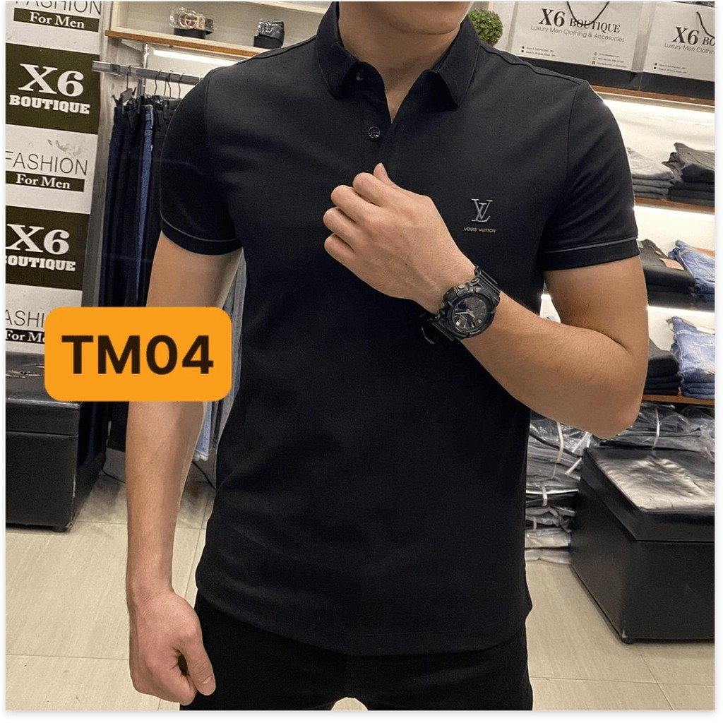 Áo thun nam cao cấp cổ bẻ siêu phẩm mẫu hot nhất hiện nay!!! HP