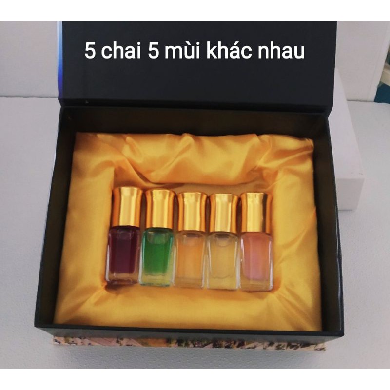 nên thử 5 chai nước hoa lăn mini có hộp dubai sang trọng, làm quà tặng năm tân suu mùi thơm nhẹ sang trọng loi cuốn