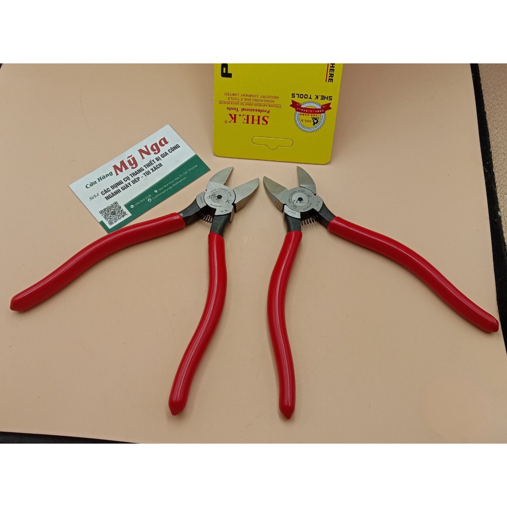 Kìm cắt 8in SHE.K cán đỏ