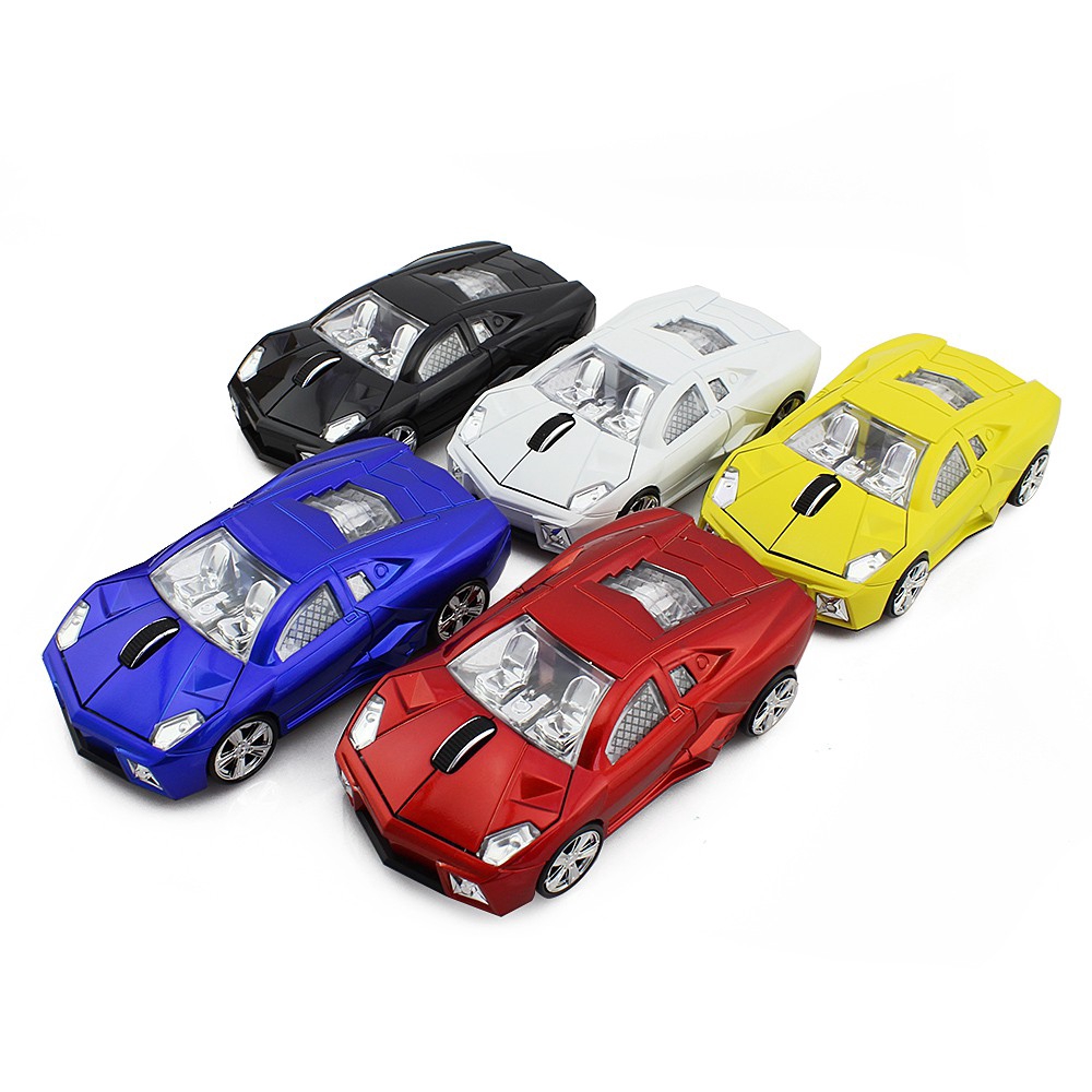 Chuột Không Dây Chơi Game 1600 DPI Với Đèn LED 3D