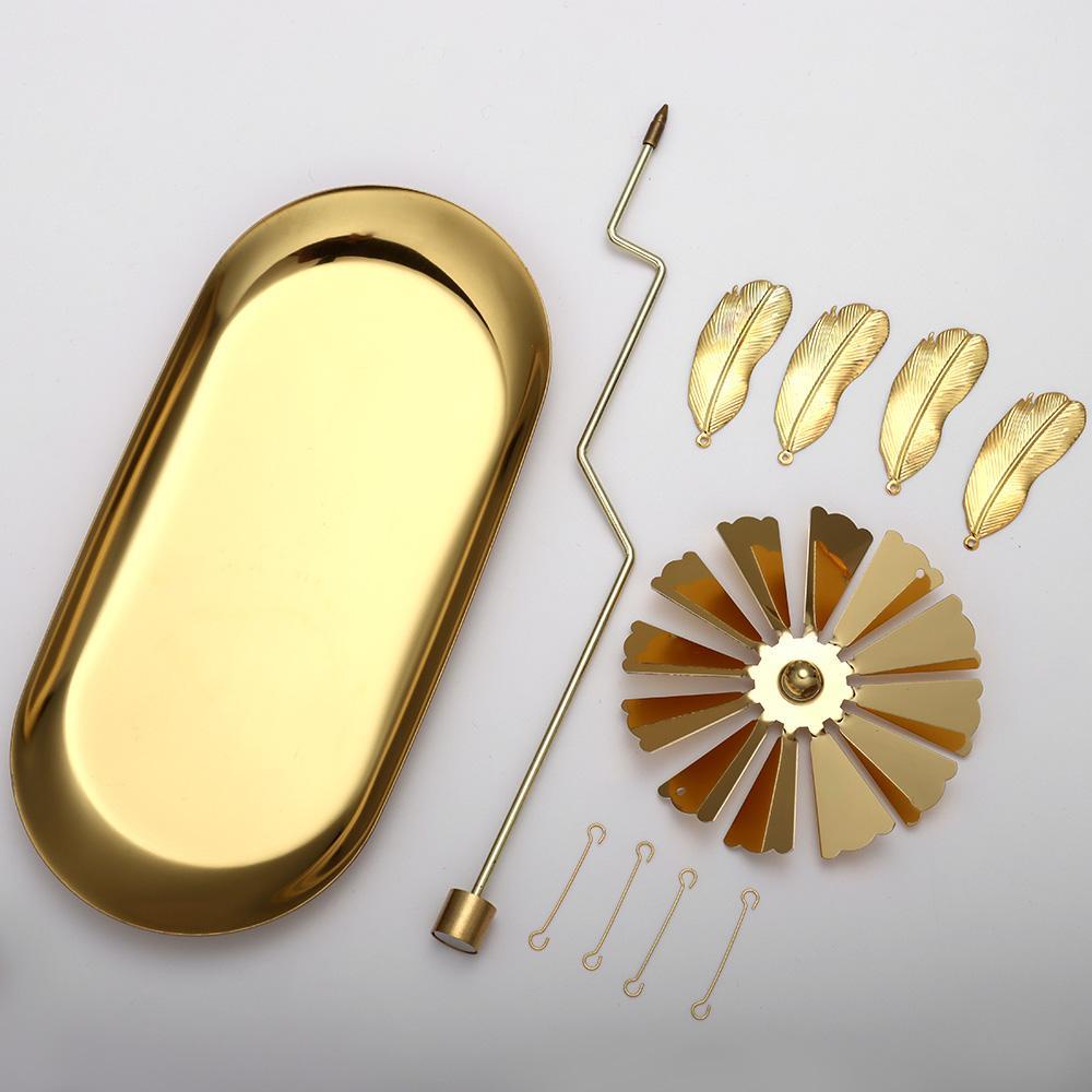 CONOPERY Giá Đỡ Đèn Cầy Dạng Xoay Độc Đáo Trang Trí Tiệc Cưới