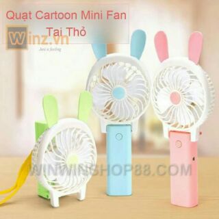 Combo 6 quạt cầm tay mini gấp được