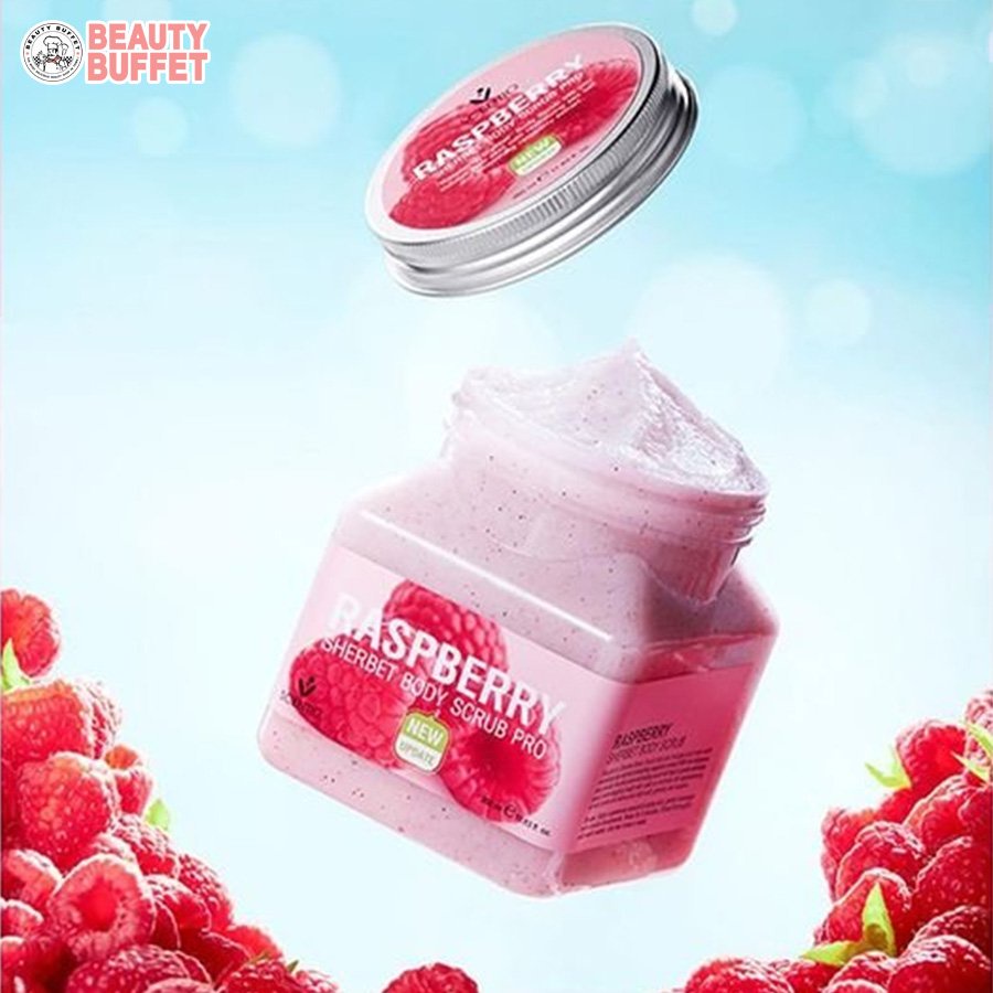 Tẩy tế bào toàn thân quả mâm xôi Beauty Buffet Scentio Raspberry 350ml
