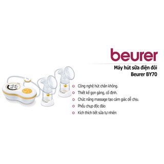 Máy hút sữa điện đôi Beurer BY70 - Hàng chính hãng